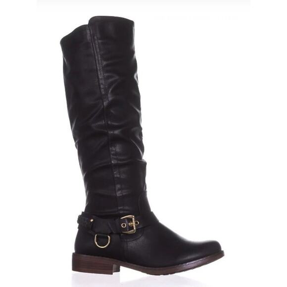 XOXO Footwear Womens Mauricia WIDE CALF Fashion Riding Boots / Size 5 / NEW - Picture 1 of 9